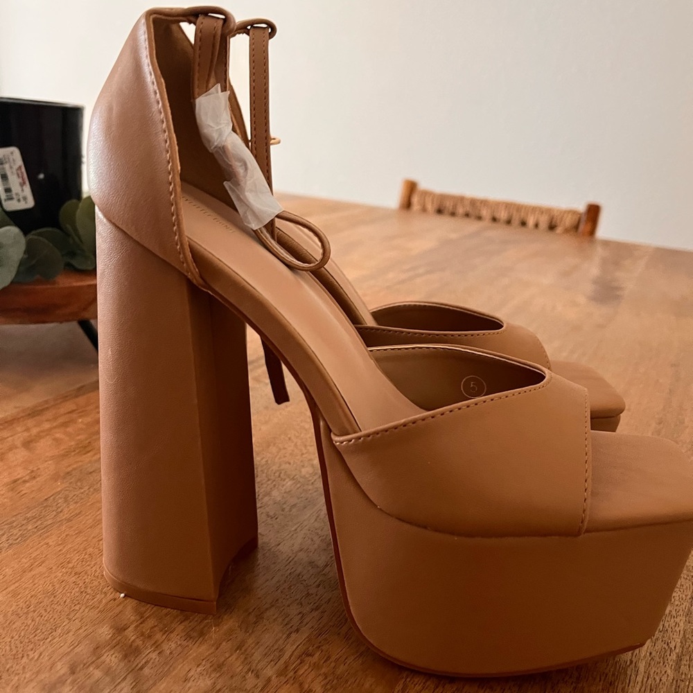 Stunning platform heels